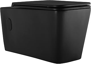 Swiss Madison Well Made Forever SM-WT442MB, Concorde Wall Hung Toilet Bowl, Matte Black