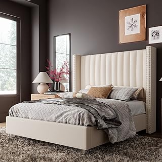 Jocisland Queen Bed Frame with 49.2