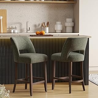 VKNOW Bar Stools Set of 2, 26