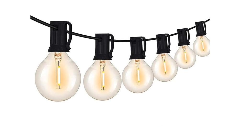 outdoor string lights 50ft