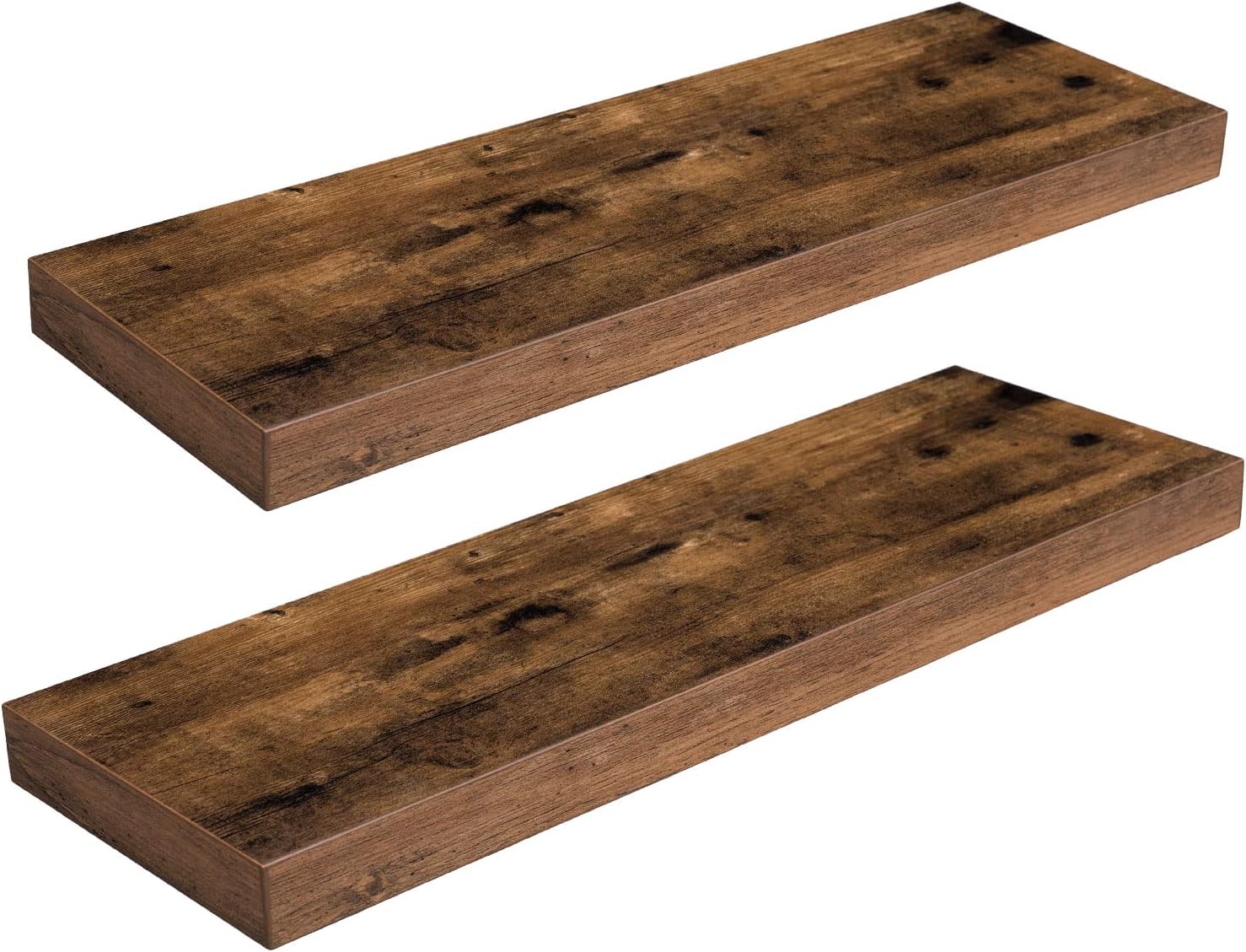 Dark brown shelve